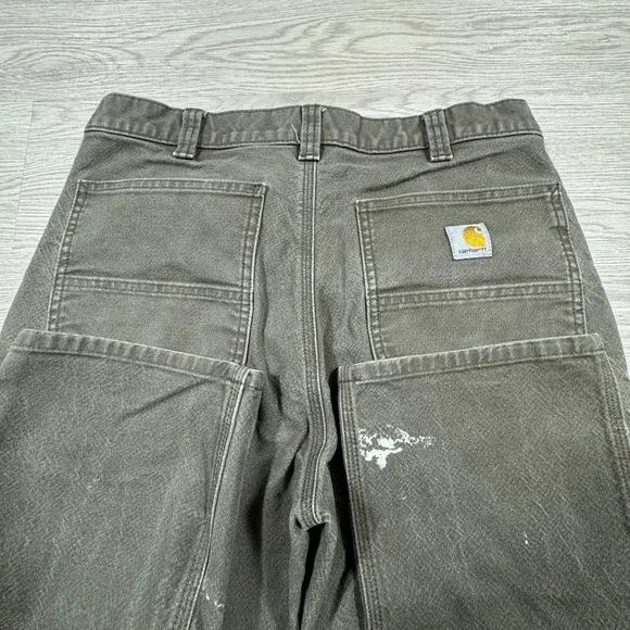 Carhartt Men's Work Pants Rugged Flex Relaxed Fit Duck Utility Brown 32x32 - Picture 9 of 10